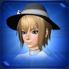 ツバ広リボンハットB ツバ広リボンハットB