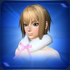 リボン付きファー 白 リボン付きファー 白
